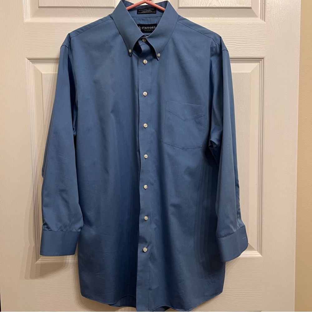 Staffotd Blue Long-sleeve shirt classic fit size 17